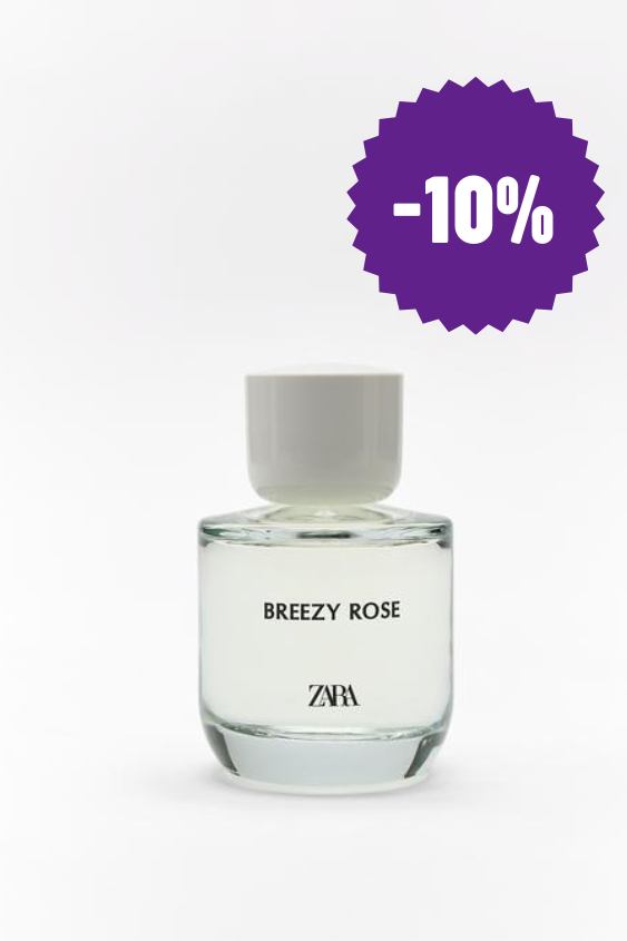 Parfum Femme ZARA - BREEZY ROSE - 90 ML