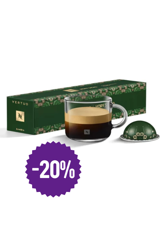 Nespresso Capsule Vertuo - Collection Mory Sacko - Zambia