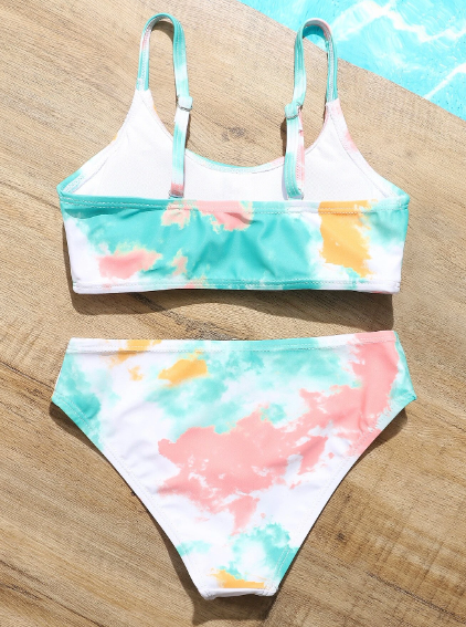 Maillot de bain imprimé couleur