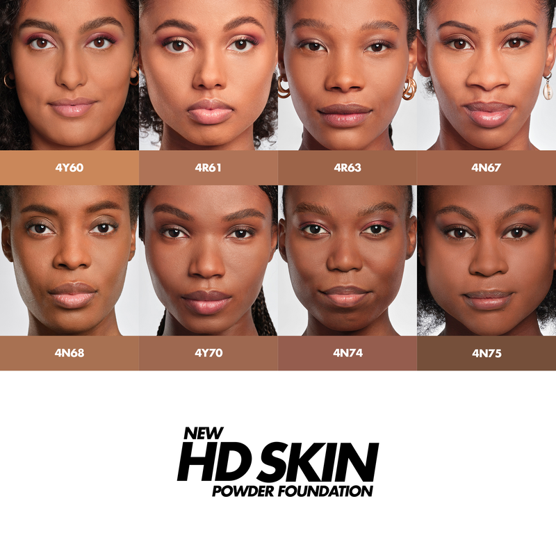 Fond de teint poudre compact matifiant HD SKIN POWDER FOUNDATION - 5 teintes disponibles - MAKE UP FOR EVER