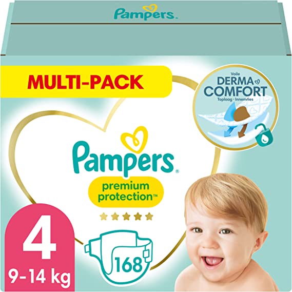 Couches bébé Pampers - 56 couches - Taille 4