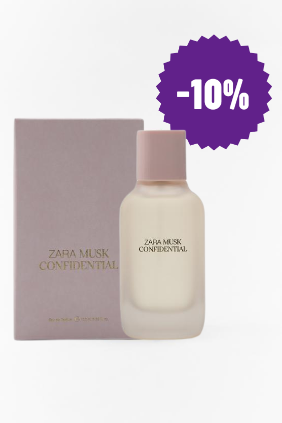 Parfum Femme ZARA - MUSK CONFIDENTIAL - 100 ML