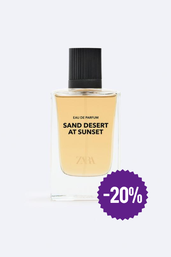 Parfum homme ZARA - SAND DESERT AT SUNSET - 100 ML