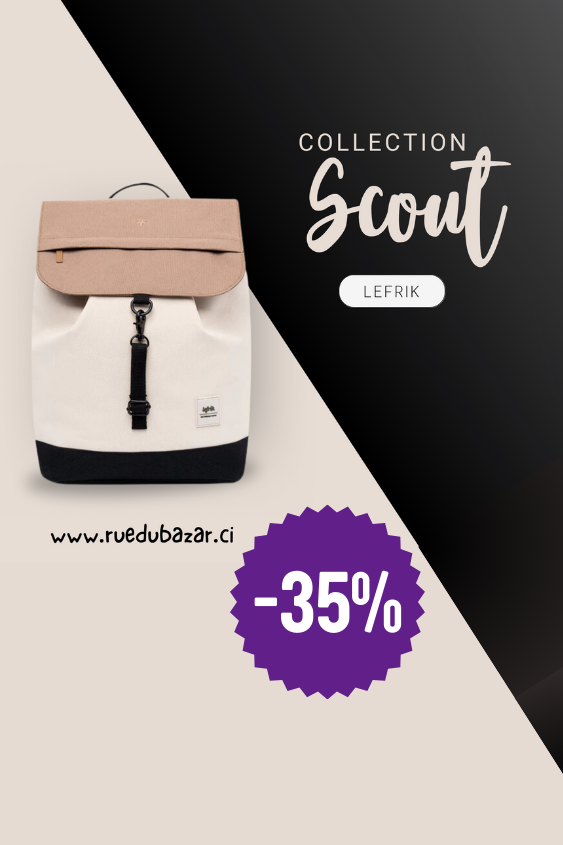 Sac à dos léger et imperméable - Mini format - Beige
