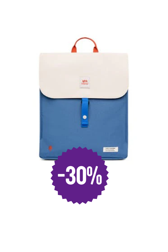 Sac à dos enfant - Bleu et blanc