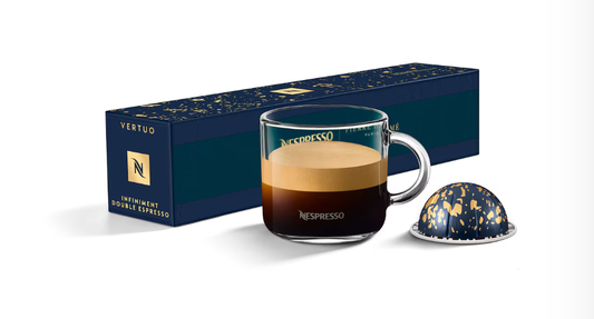 Nespresso Capsule Vertuo - Collection Pierre Hermé - Infiniment Double Espresso