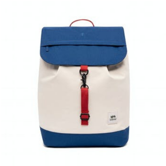 Sac à dos imperméable - Blanc et bleu