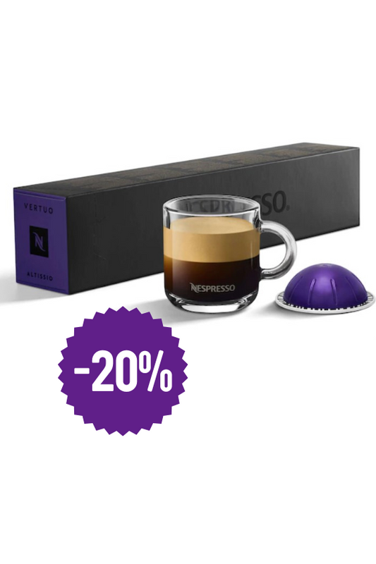 Nespresso Capsule Vertuo - Altissio Decaffeinato