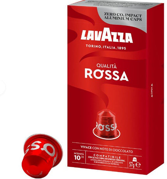 Lavazza - Qualita Rossa - 10 capsules pour Nespresso