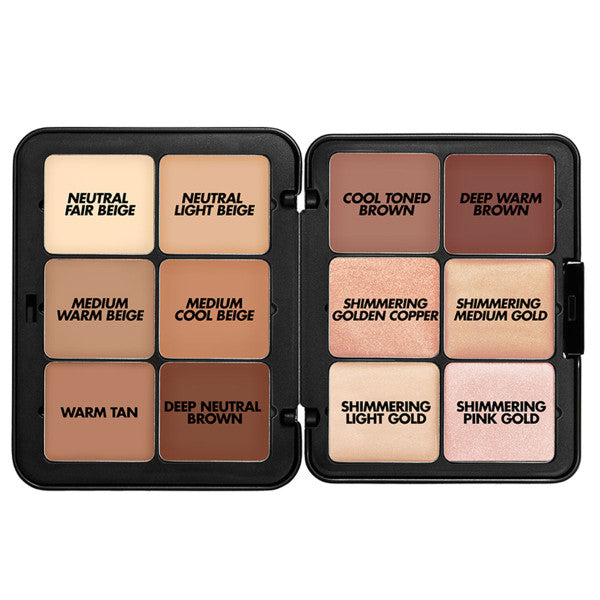 HD SKIN sculpting palette - 12 teinte #NUDE - MAKE UP FOR EVER