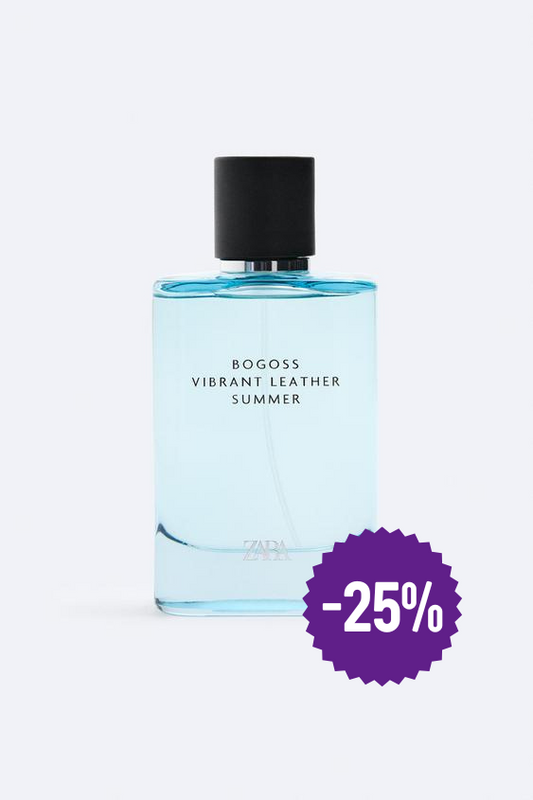 Parfum homme ZARA - BOGOSS VIBRANT LEATHER SUMMER - 100 ML